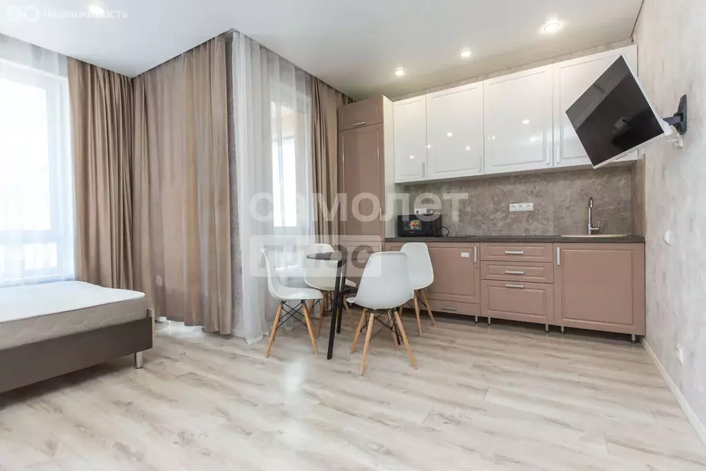 Квартира-студия: Уфа, улица Энтузиастов, 7 (30 м) - Фото 1