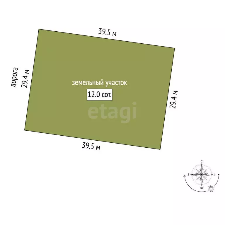 Участок в Бирск, улица Кутузова (12 м) - Фото 1