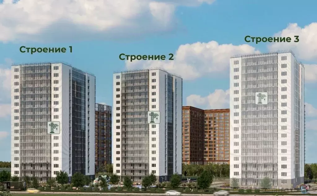 2-к кв. Красноярский край, Красноярск Мясокомбинат мкр, Три слона ... - Фото 1