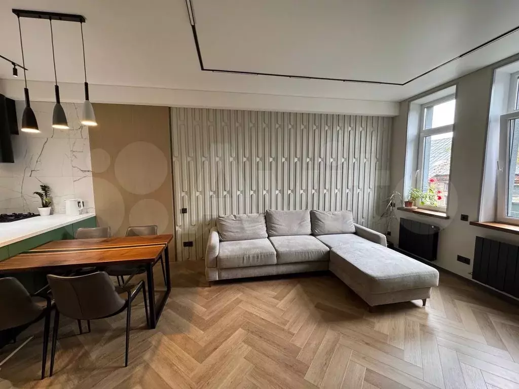 2-к. квартира, 59,4 м, 2/5 эт. - Фото 1