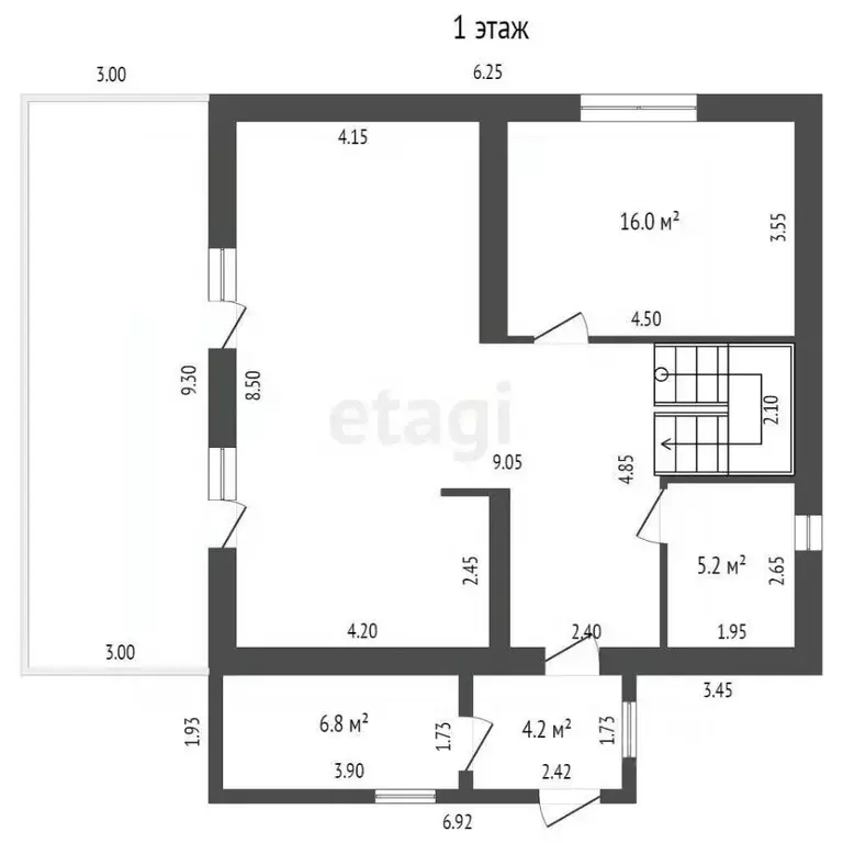 Дом в Севастополь ул. 5-я Комендорская, 11А (193 м) - Фото 1