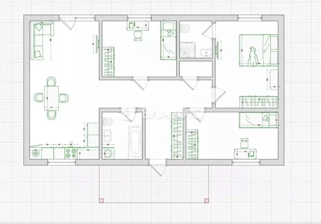 Дом в Калининградская область, Зеленоградский муниципальный округ, ... - Фото 2