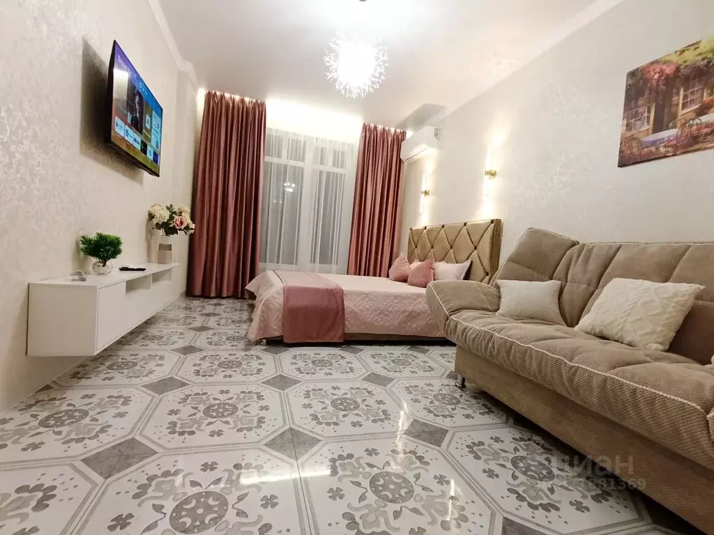 1-к кв. Крым, Симферопольский район, с. Мирное ул. Крымской Весны, ... - Фото 1