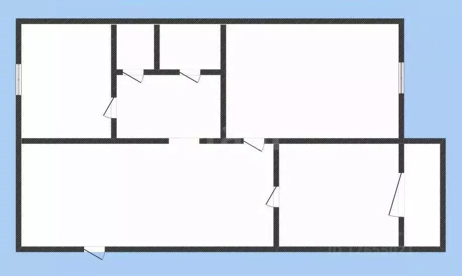 2-к кв. Костромская область, Кострома Венеция мкр, 23 (55.9 м) - Фото 1