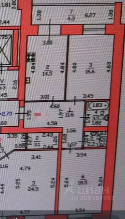 2-к кв. Марий Эл, Йошкар-Ола ул. Волкова, 141А (71.4 м) - Фото 2