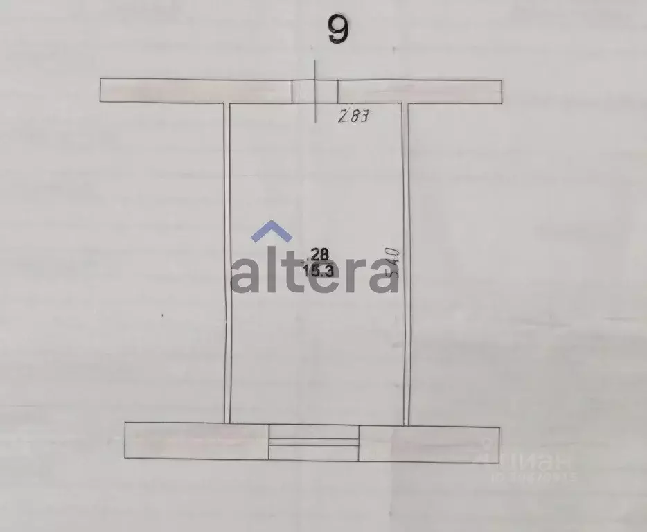 1-к кв. Татарстан, Казань ул. Шуртыгина, 34 (26.0 м) - Фото 2