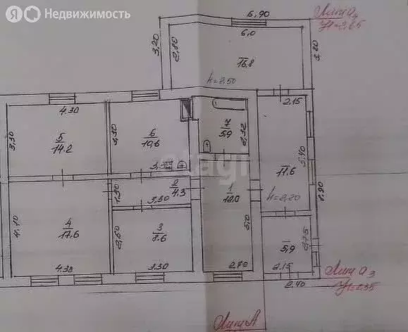 Дом в Хлевное, улица 50 лет Октября (73.3 м) - Фото 0