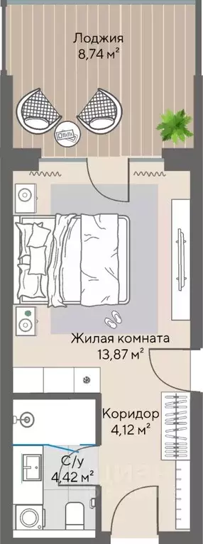 Студия Кемеровская область, Таштагольский район, Шерегешское городское ... - Фото 0