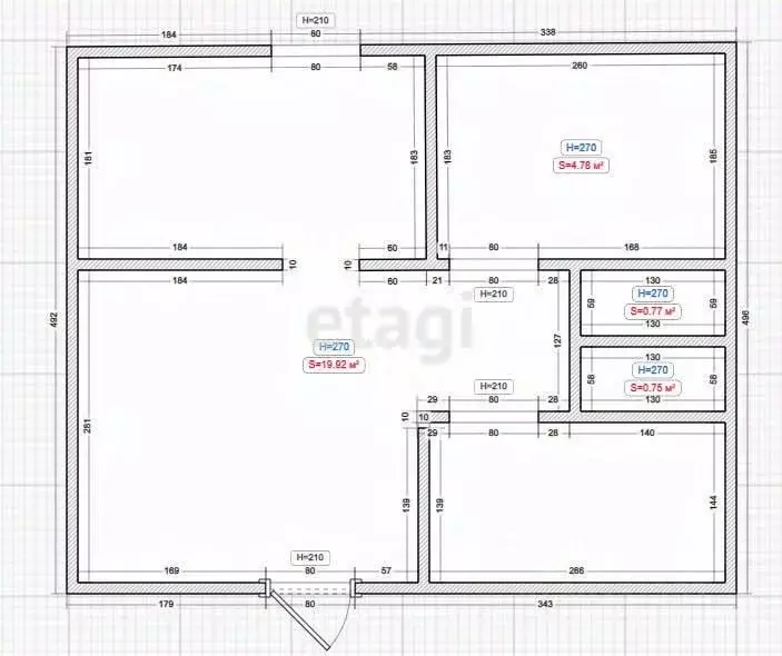 Дом в Ингушетия, Назрань ул. Богатырева (300 м) - Фото 2
