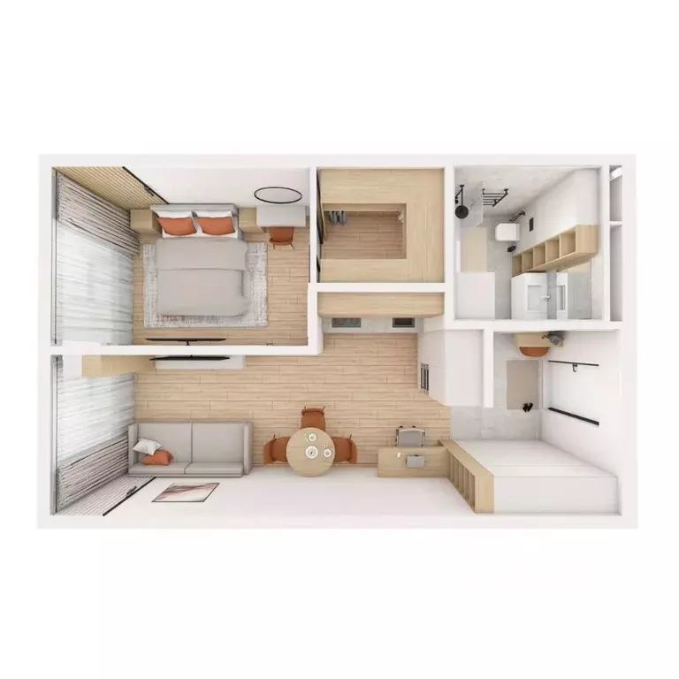 2-к кв. Приморский край, Владивосток ул. Нейбута (50.27 м) - Фото 2