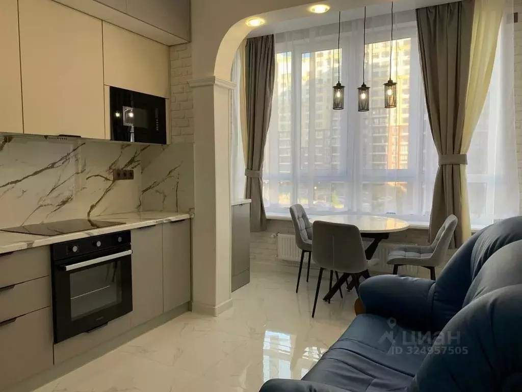 1-к кв. Крым, Симферопольский район, с. Мирное ул. Крымской Весны, 6к1 ... - Фото 1