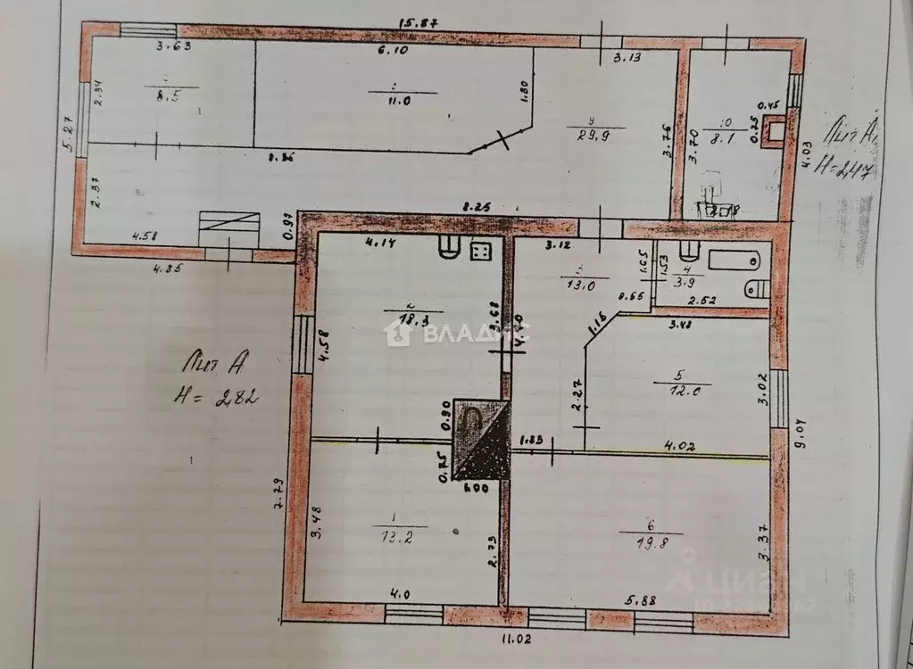 Дом в Марий Эл, Мари-Турекский район, с. Хлебниково Советская ул., 11 ... - Фото 2