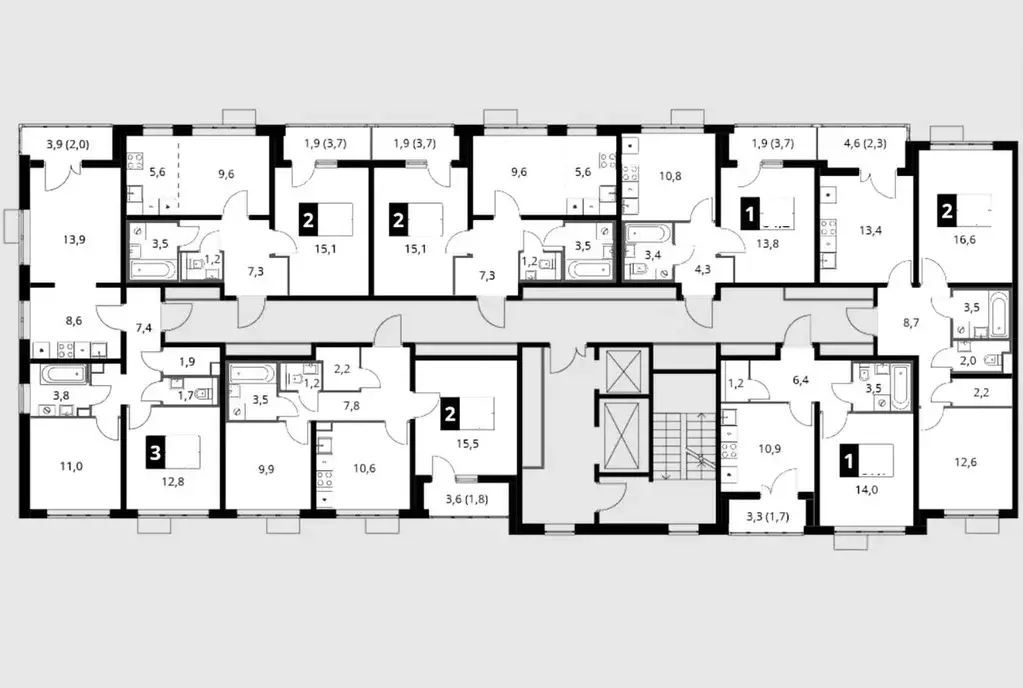 2-к кв. Московская область, Ленинский городской округ, пос. Битца ... - Фото 2