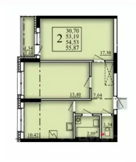 2-к кв. Башкортостан, Уфа Затон-Восточный жилрайон, Паруса жилой ... - Фото 1