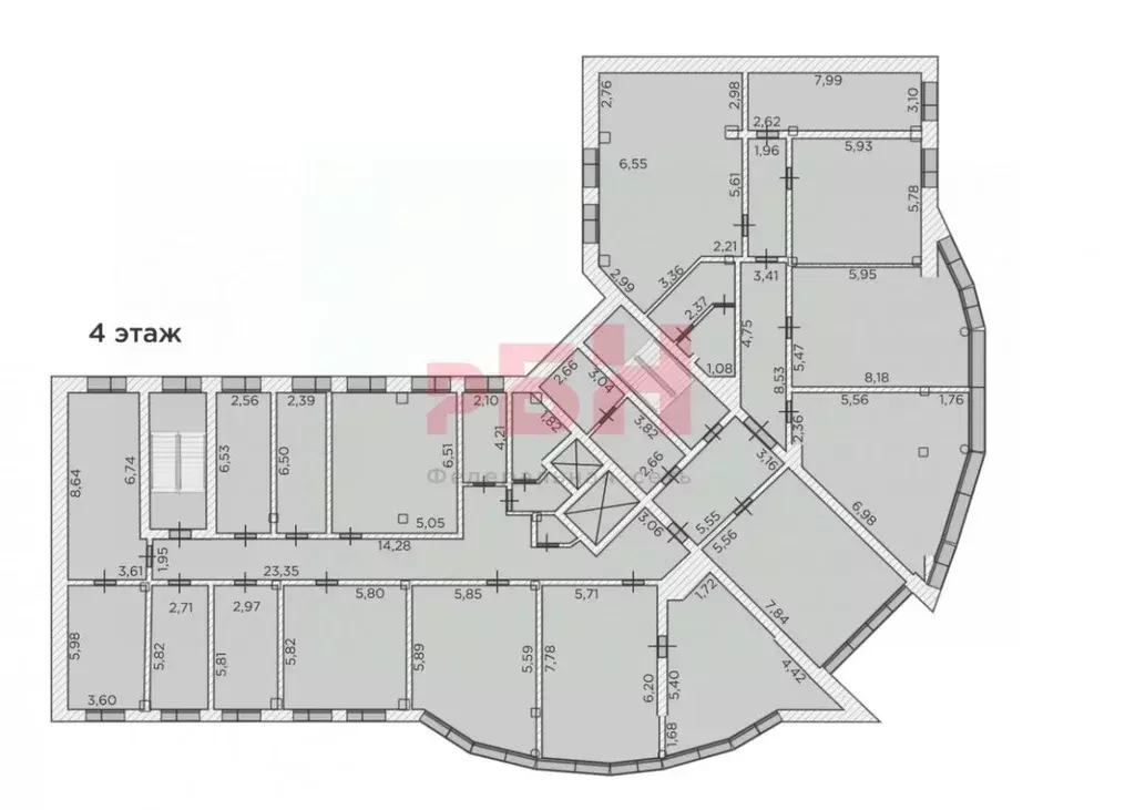 Офис в Тюменская область, Тюмень ул. Республики, 250Б (730 м) - Фото 2