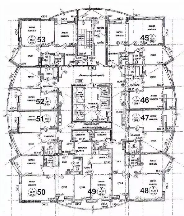 1-к кв. Новосибирская область, Новосибирск Закаменский мкр, 13 (45.0 ... - Фото 1