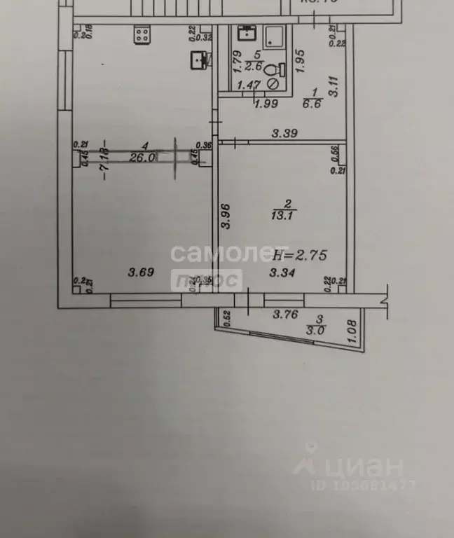 2-к кв. Краснодарский край, Анапа муниципальный округ, с. Супсех ул. ... - Фото 2