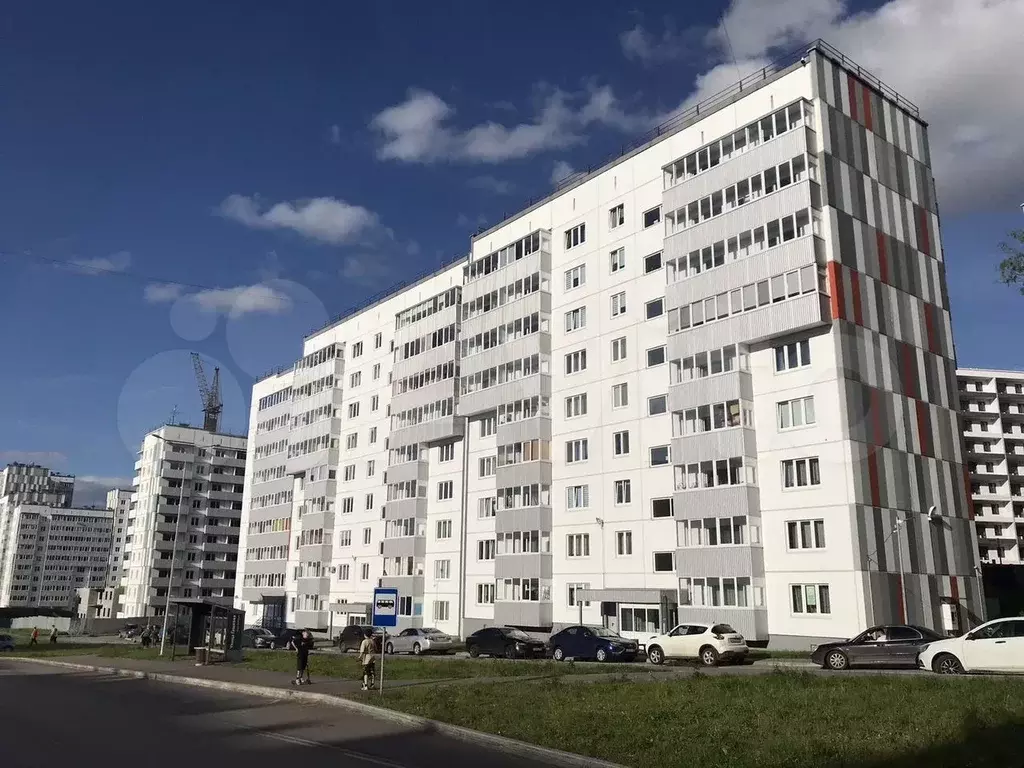 1-к. квартира, 36 м, 4/9 эт. - Фото 1