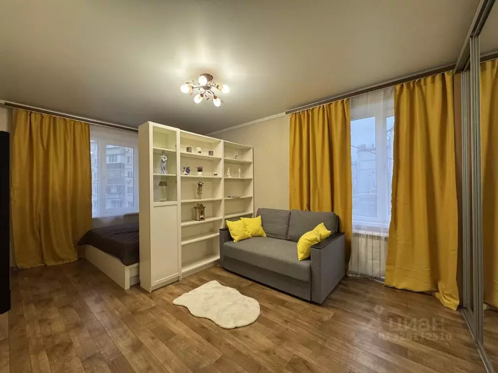 1-к кв. Татарстан, Казань ул. Татарстан, 62 (34.0 м) - Фото 2