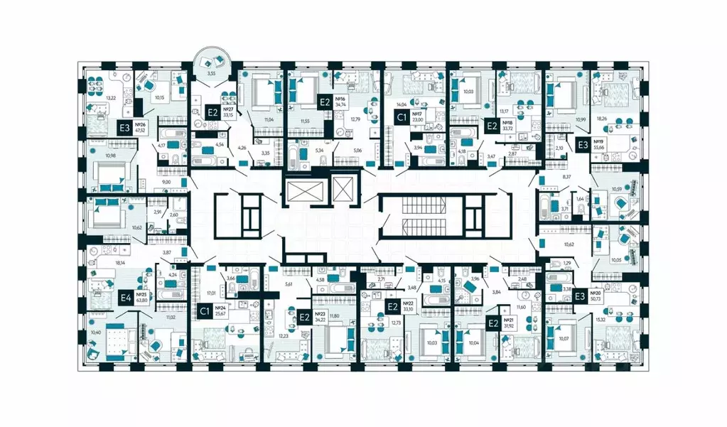 1-к кв. Тульская область, Тула ул. Чмутова, 158Д (33.1 м) - Фото 2