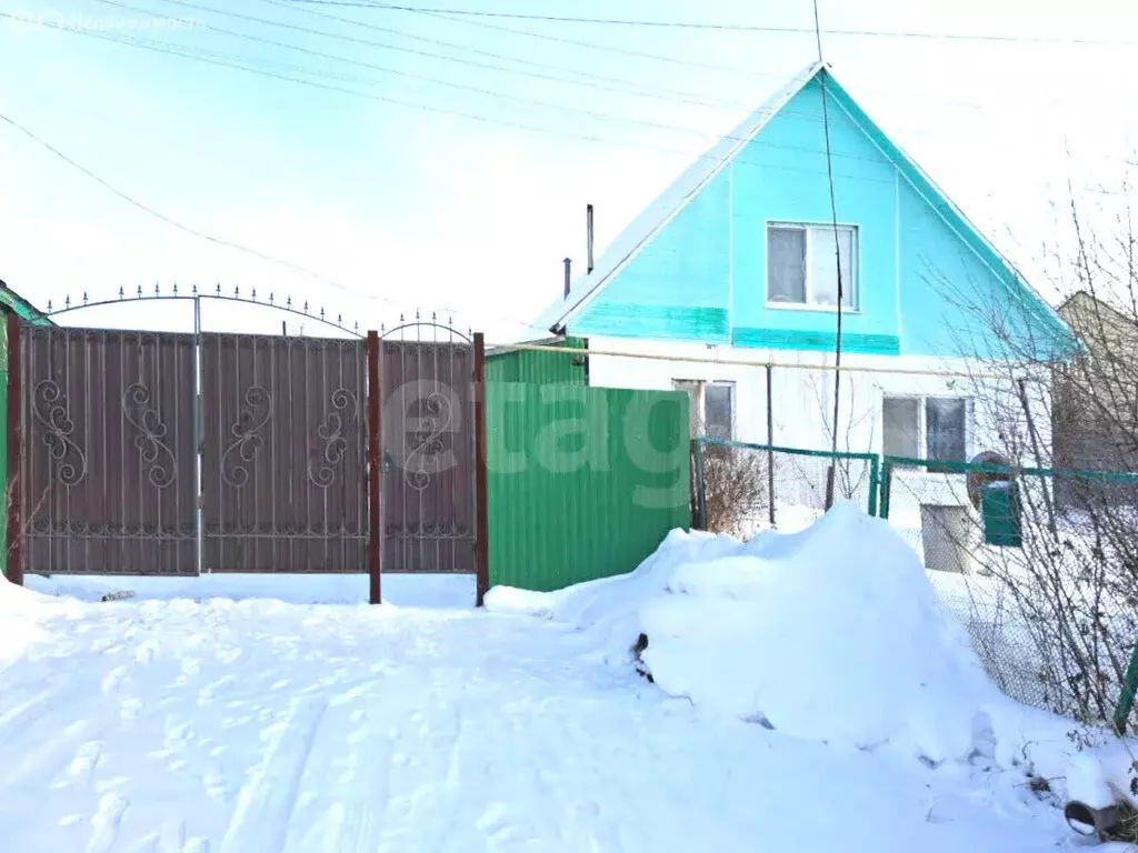 Дом в Омская область, рабочий посёлок Крутинка, Берёзовый переулок ... - Фото 1