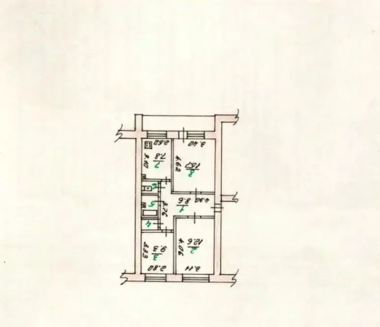 3-к кв. Орловская область, Орел Ливенская ул., 48Б (60.0 м) - Фото 1