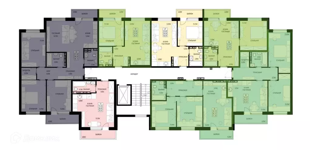 Продаётся 3-к квартира, 88.19 м - Фото 1