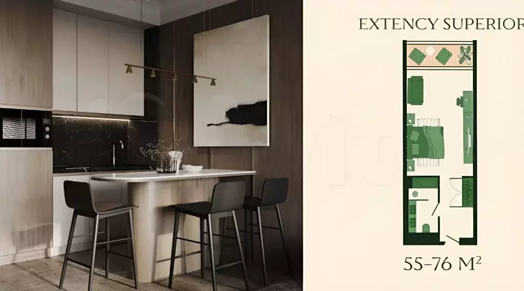 5-к кв. Краснодарский край, Сочи Адлер жилрайон, ул. Бестужева, 1/1 ... - Фото 1