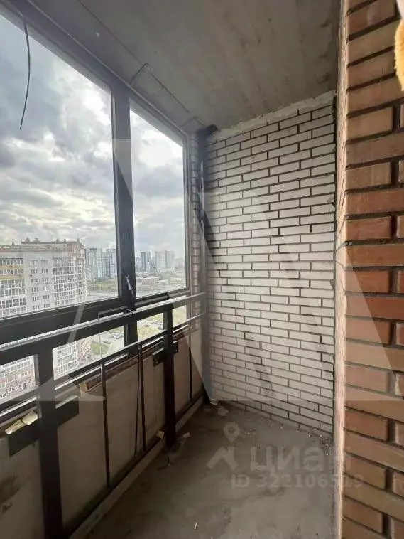 1-к кв. Омская область, Омск ул. Перелета, 28 (40.8 м) - Фото 2