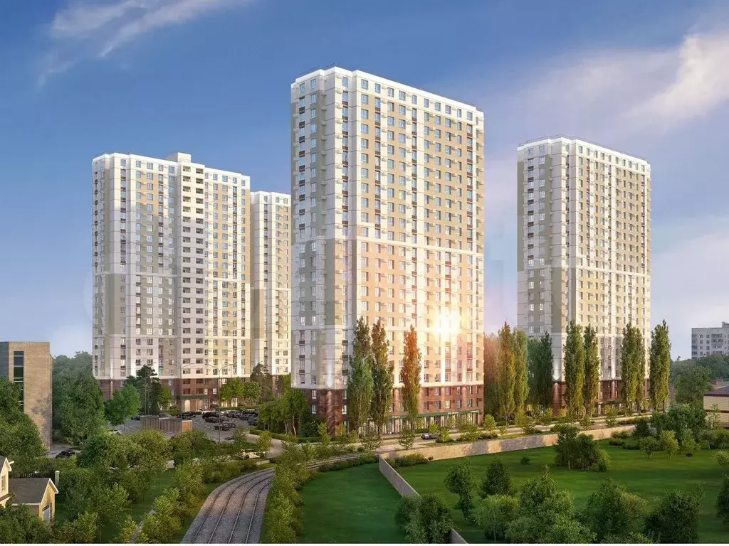 2-к. квартира, 54,4 м, 10/24 эт. - Фото 1