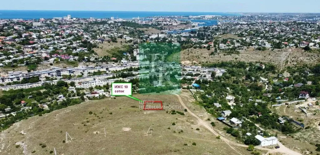 Участок в Севастополь пер. 1-й Аквамариновый (9.8 сот.) - Фото 1