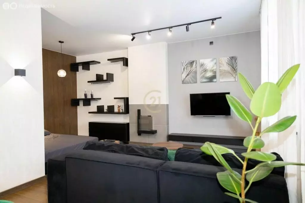 Квартира-студия: Тамбов, Лермонтовская улица, 74 (43.9 м) - Фото 1