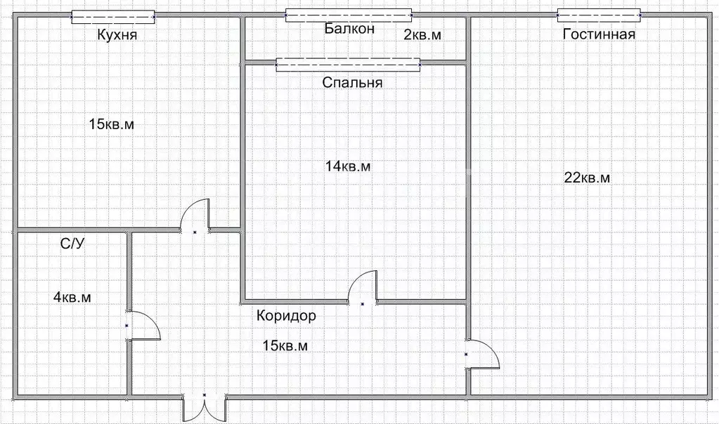 2-к кв. Дагестан, Дербент ул. Гейдара Алиева, 11Г (67.0 м) - Фото 2