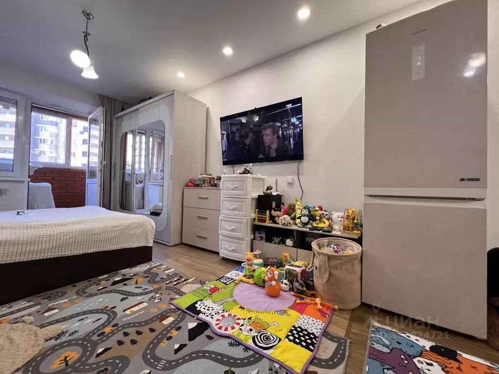 1-к кв. Чувашия, Чебоксары ул. Филиппа Лукина, 1 (33.0 м) - Фото 1