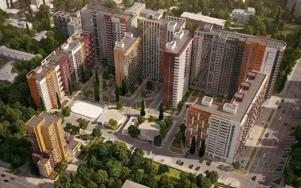 Свободной планировки кв. Москва Новогиреевская ул., 5с2 (43.6 м) - Фото 2