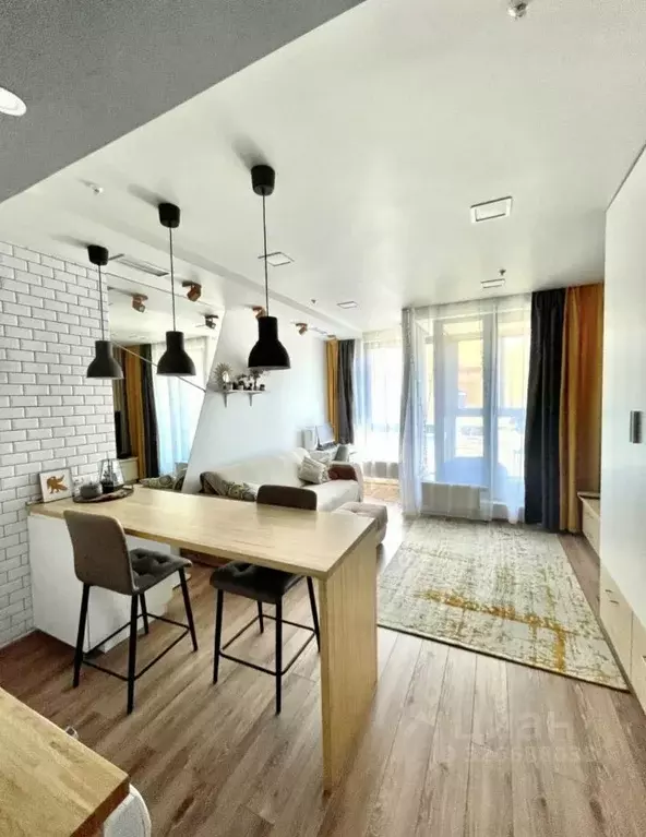 Студия Москва Ходынский бул., 20А (35.0 м) - Фото 1