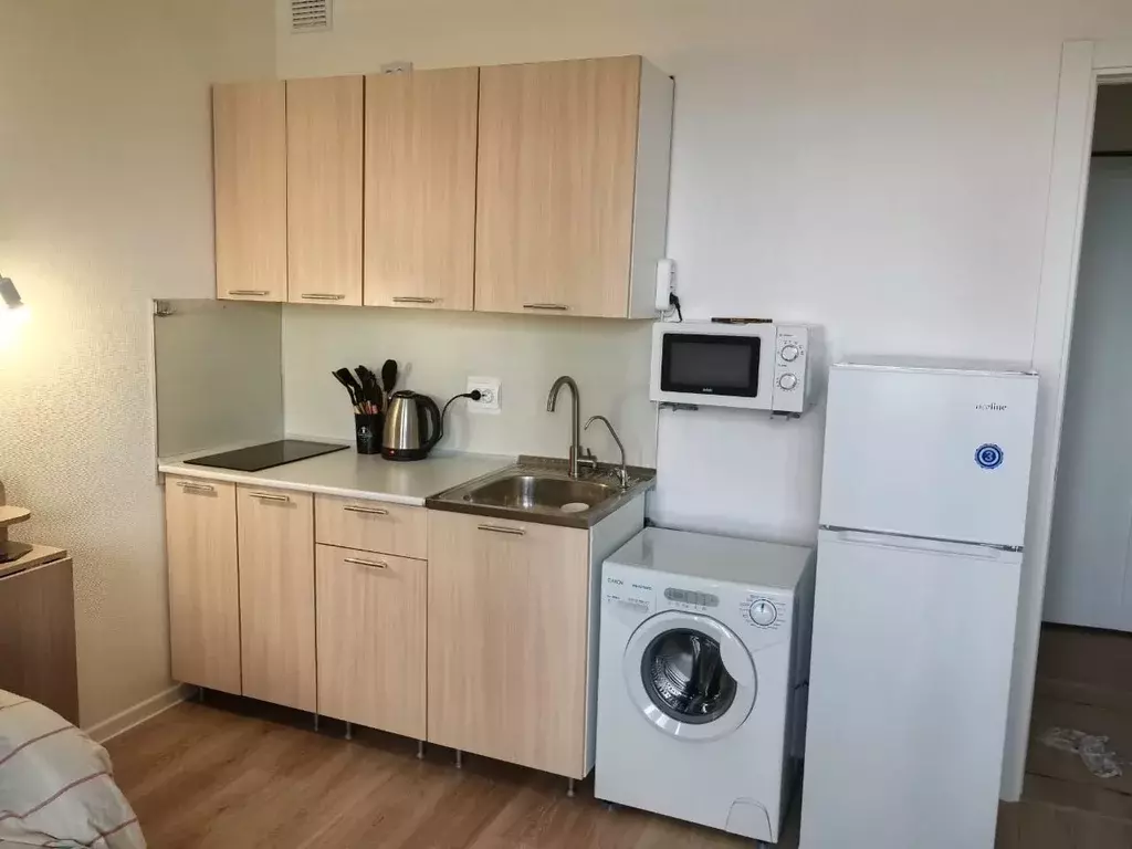 Студия Санкт-Петербург ул. Пахомовская, 21 (18.0 м) - Фото 1