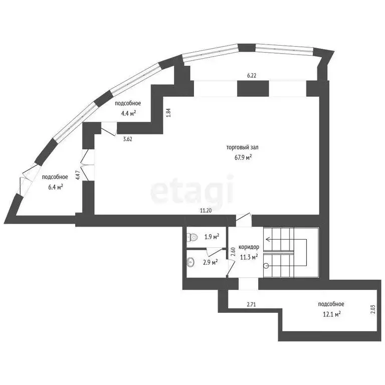 Офис (177 м) - Фото 1