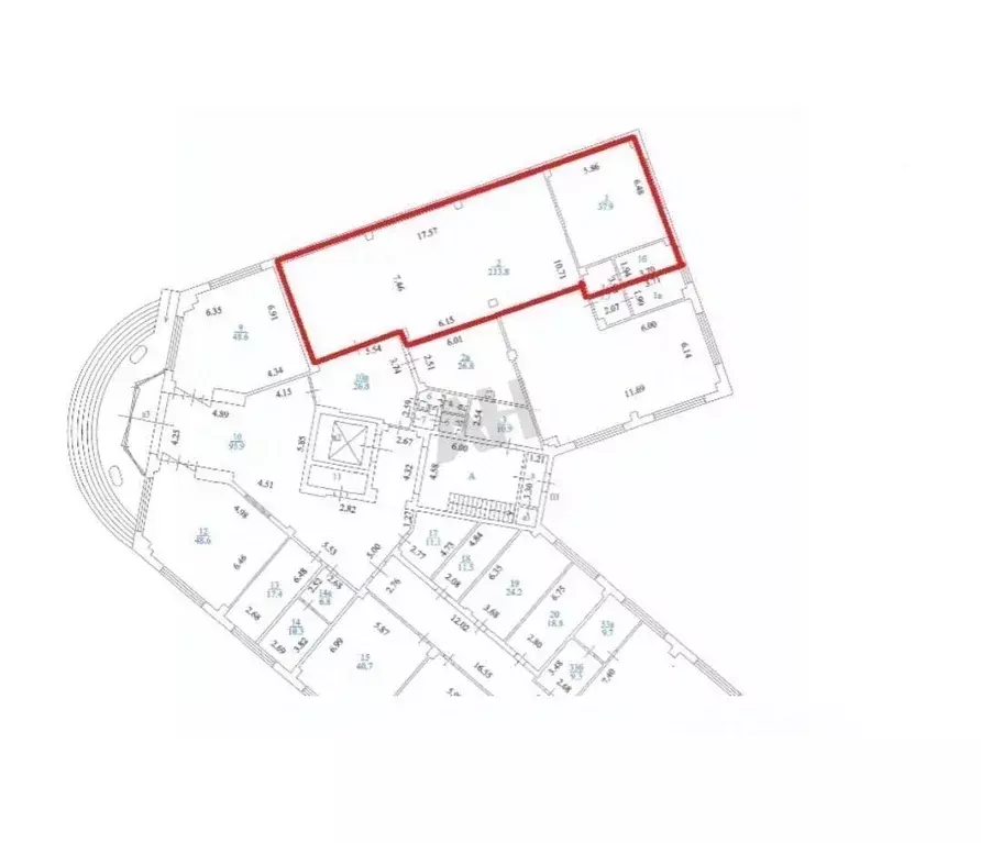 Помещение свободного назначения в Москва ул. Шаболовка, 31Б (151 м) - Фото 2