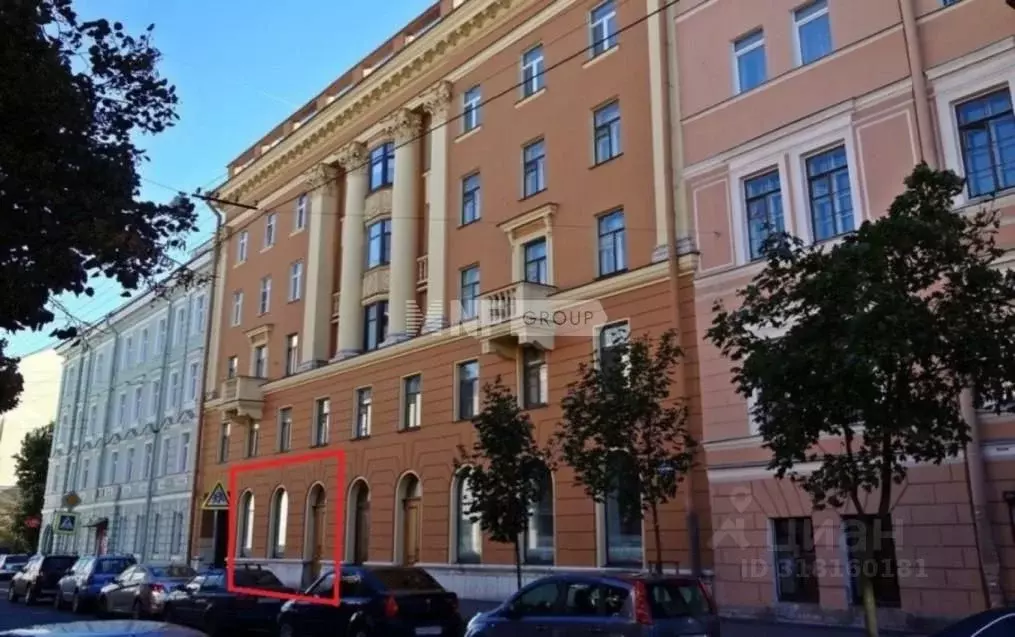 Торговая площадь в Санкт-Петербург ул. Союза печатников, 6 (121 м) - Фото 1