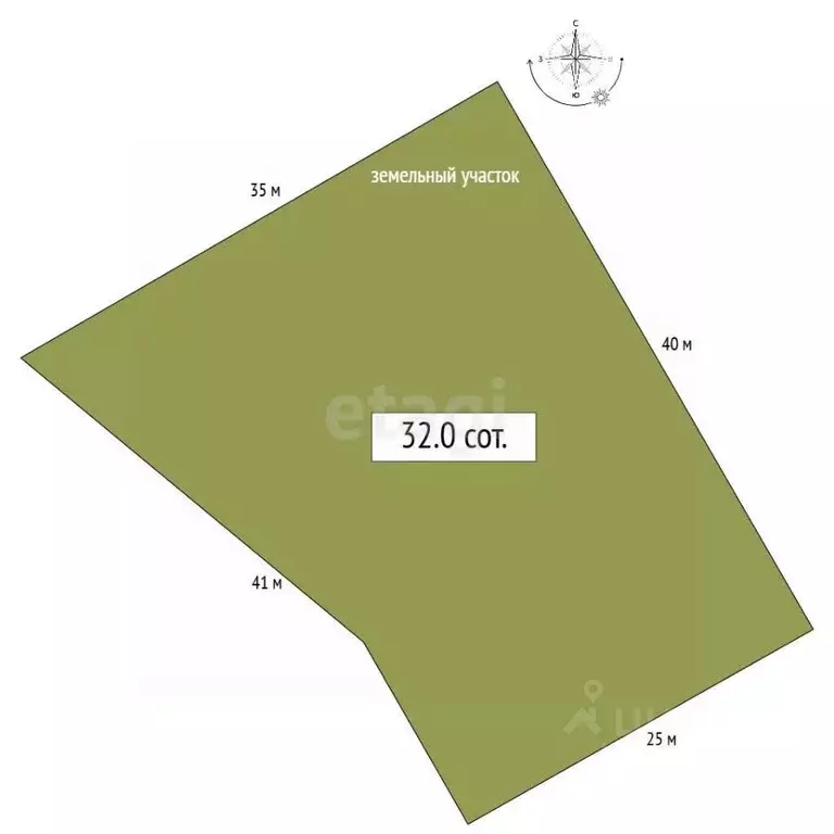 Участок в Алтай, Чемальский район, пос. Усть-Сема ул. Мира, 9 (32.0 ... - Фото 2