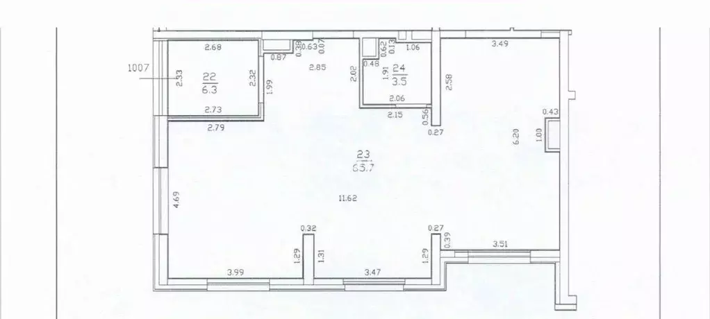 Помещение свободного назначения в Татарстан, Казань ул. Ярышлар, 4 (75 ... - Фото 2