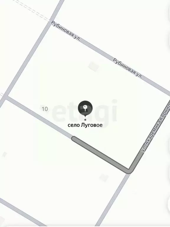 Участок в Ульяновская область, Ульяновск городской округ, с. Луговое ... - Фото 1