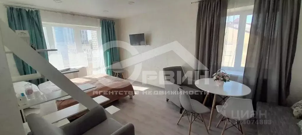 1-к кв. Калининградская область, Калининград ул. Маршала Борзова, 103Б ... - Фото 1