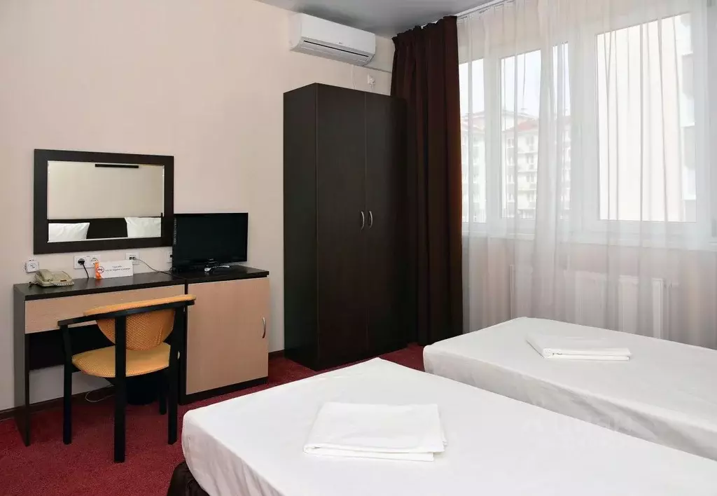 Комната Краснодарский край, Сириус пгт ул. Диброва, 8 (18.0 м) - Фото 1