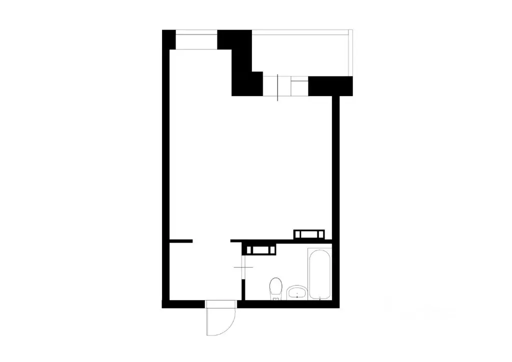 1-к кв. Иркутская область, Братск Осиновка жилрайон, ул. Заярская, 15 ... - Фото 1