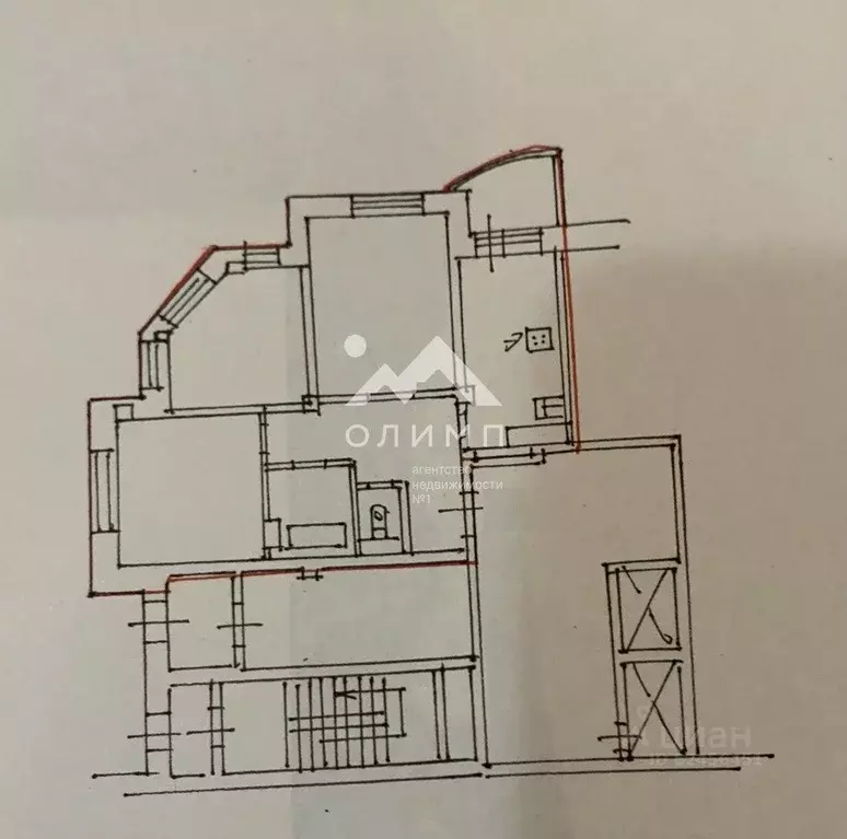 3-к кв. Ярославская область, Ярославль Московский просп., 163к2 (101.0 ... - Фото 2