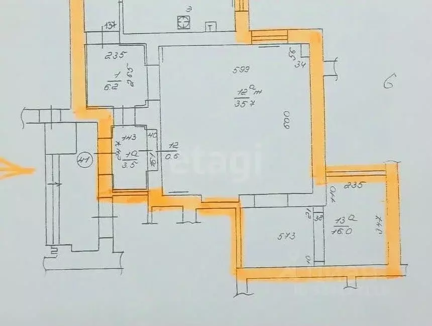 Офис в Калининградская область, Калининград ул. Белинского, 40 (65 м) - Фото 2