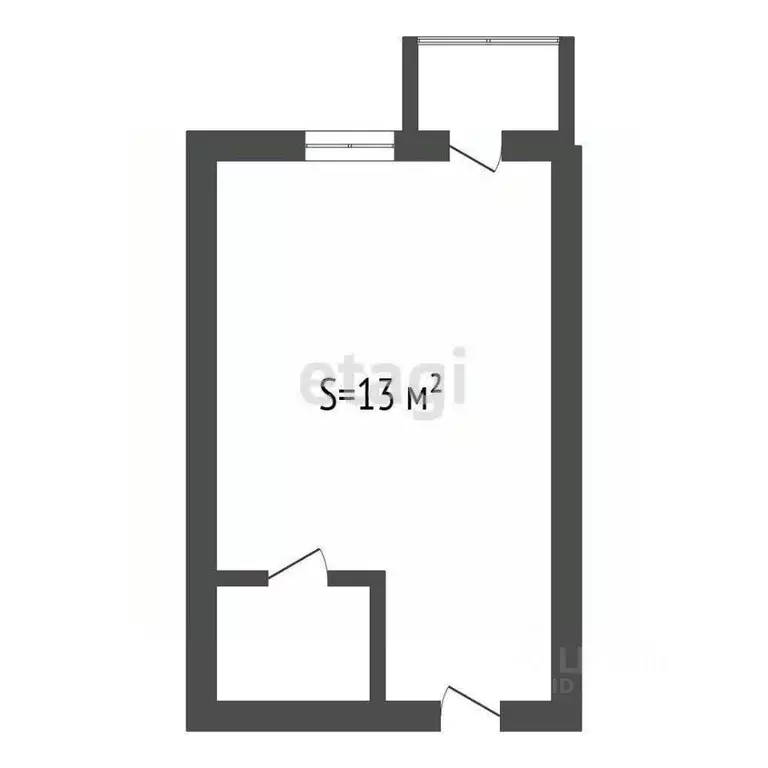 Комната Тульская область, Тула ул. Металлургов, 46А (13.0 м) - Фото 2