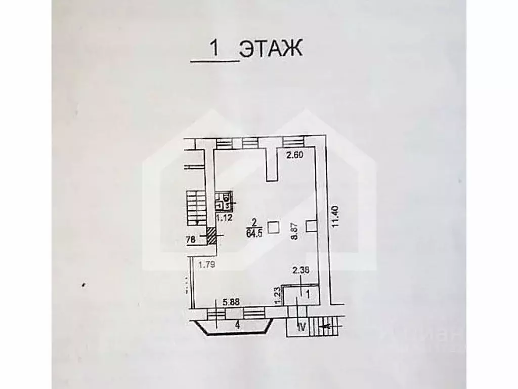 Помещение свободного назначения в Москва 2-я Тверская-Ямская ул., ... - Фото 2